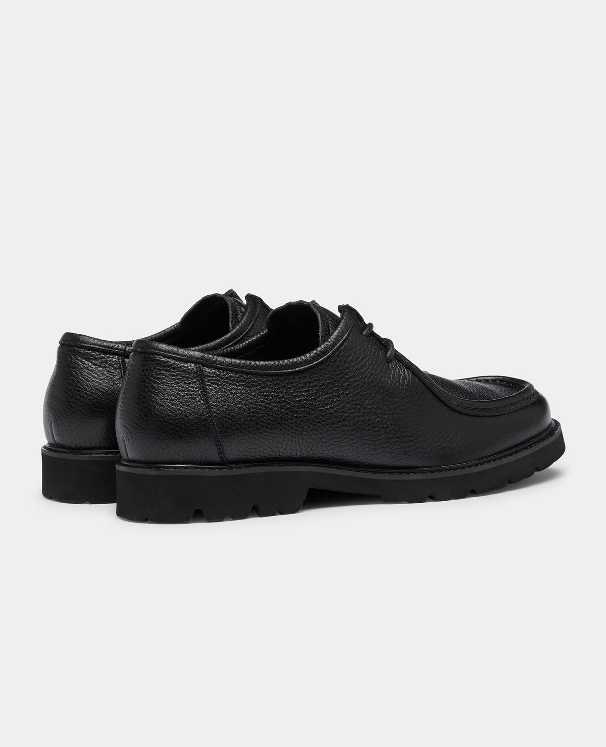 Black Reno Leather Shoe