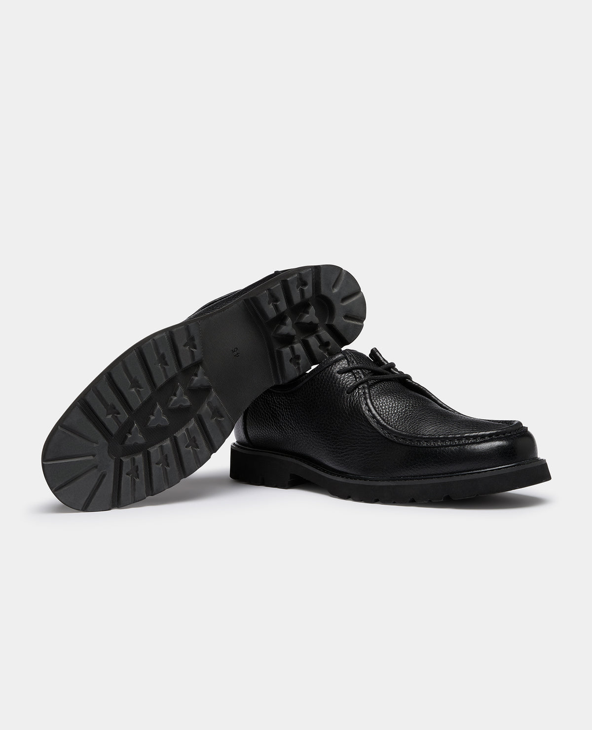 Black Reno Leather Shoe
