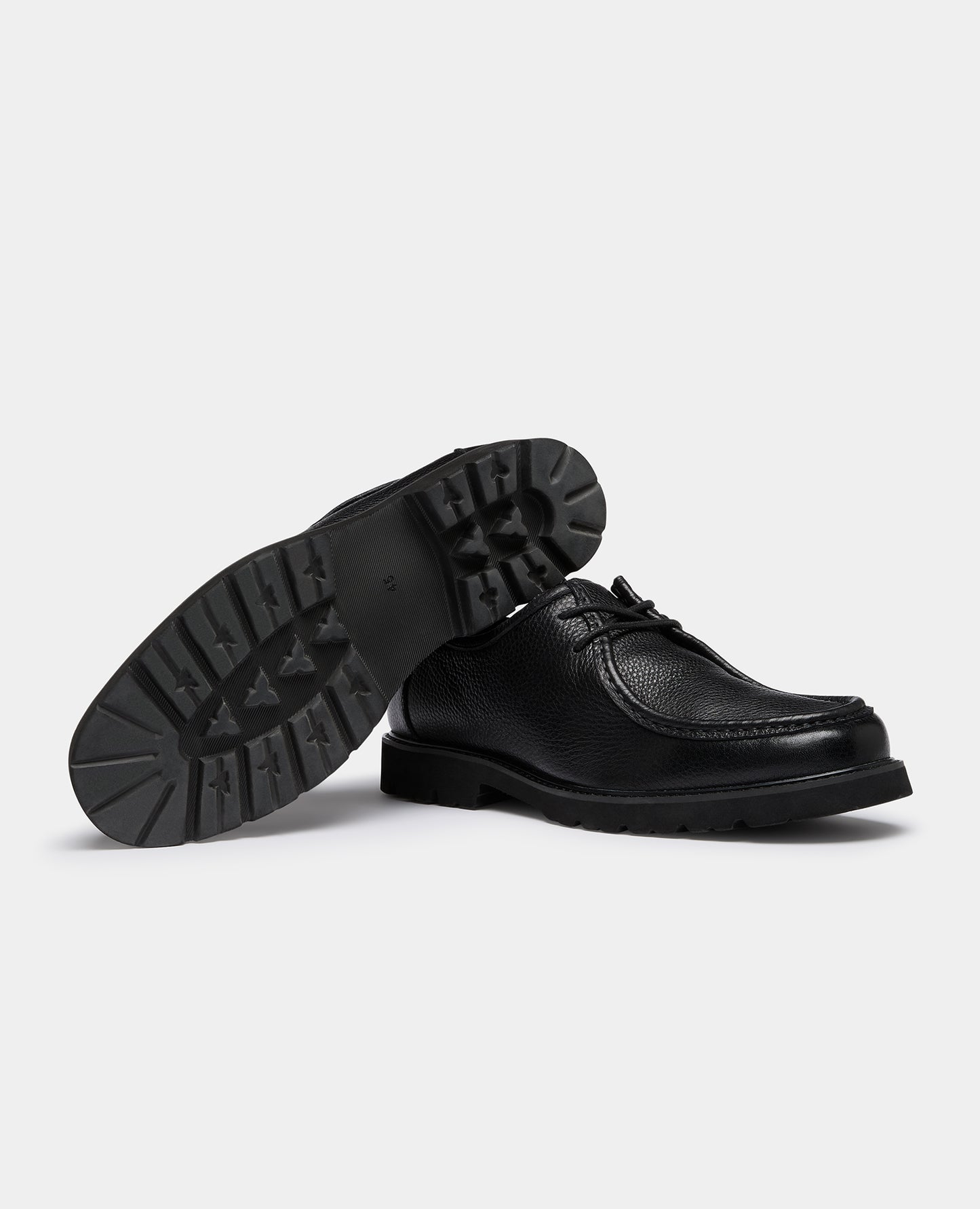 Black Reno Leather Shoe