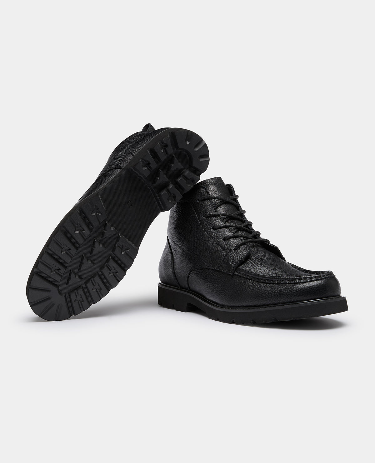 Black Torino Leather Boot