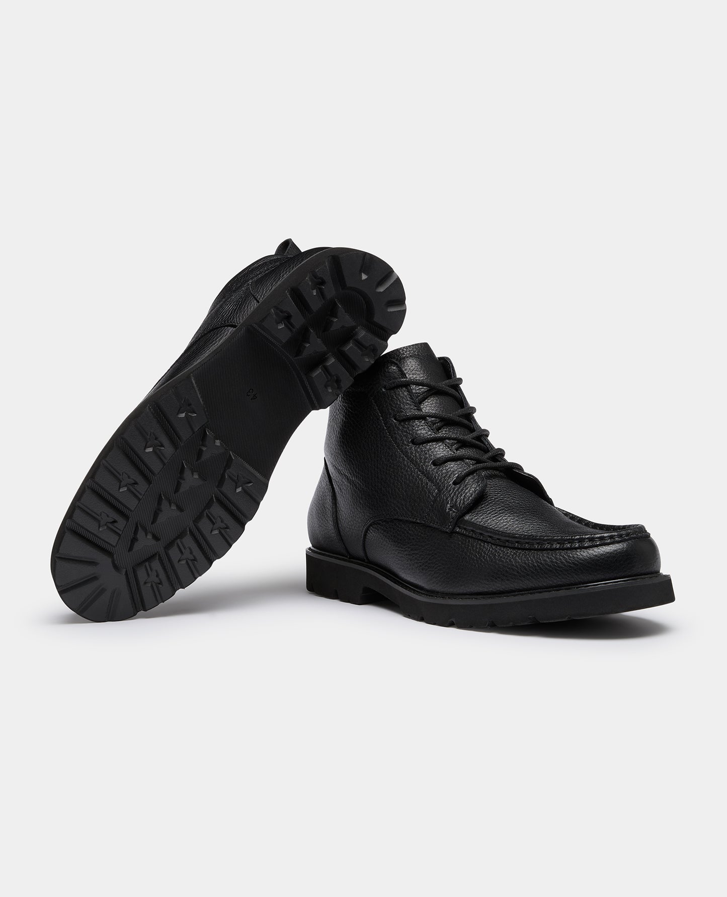 Black Torino Leather Boot