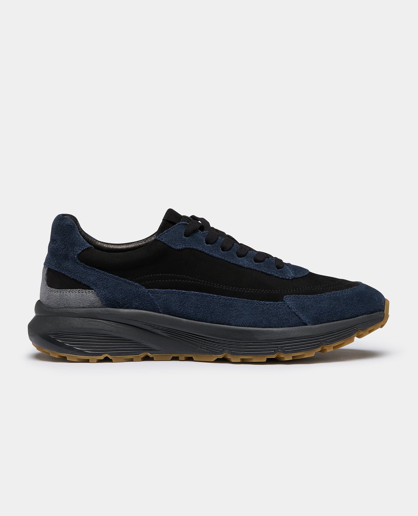 Black Jesi Suede Trainer
