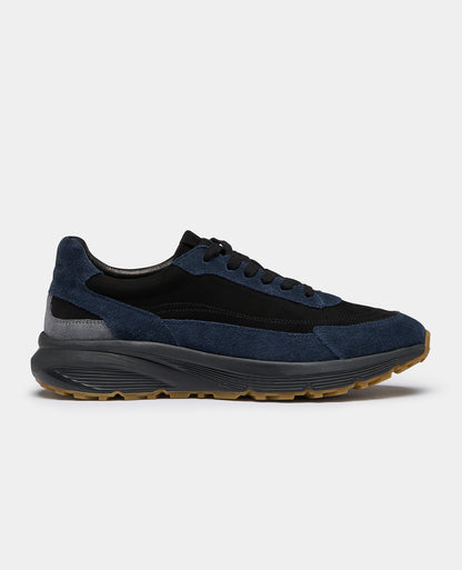 Black Jesi Suede Trainer