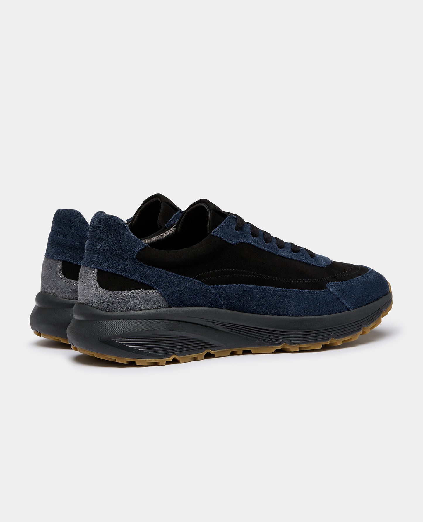 Black Jesi Suede Trainer