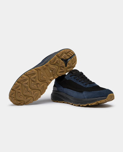 Black Jesi Suede Trainer